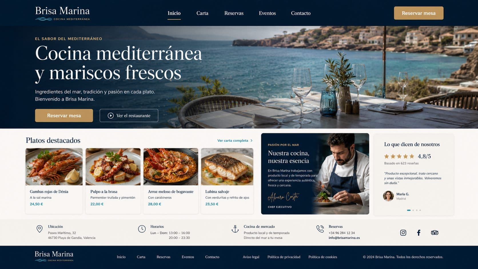 Fresh seafood commerce