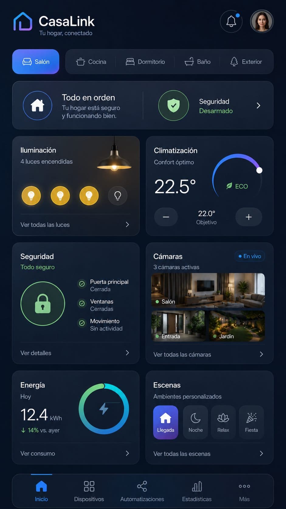 Smart home app